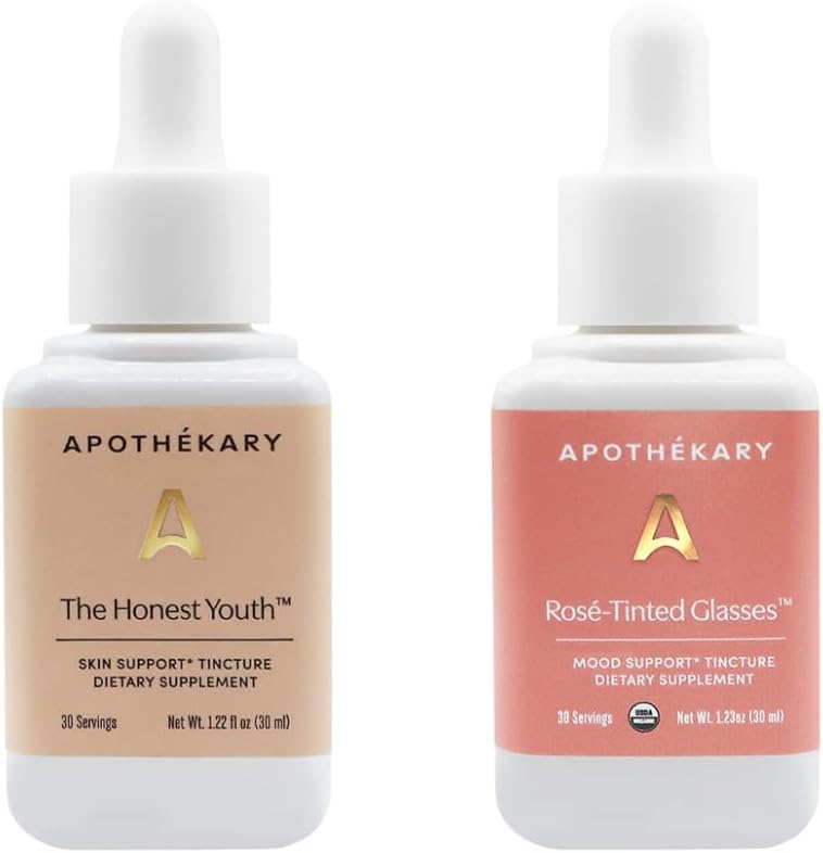 Apothékary Beauty Duo, Herbal Supplement Bundle, Rose Tinted Glasses και Η τίμια Νεολαία