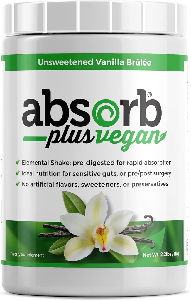 Elemental Shake – Μείγμα σκόνης, φυσικά συστατικά, μη-GMO, χωρίς γλουτένη, οργανική πρωτεΐνη ρυζιού - ομαλή, εύκολα αναμειγμένη Φόρμουλα (2,2 lbs, χωρίς ζάχαρη Vanilla Brulée)