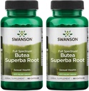Swanson Butea Superba Root Full Spectrum Intimacy & Sex Support 400 Milligrams 60 Capsules (2 Pack)