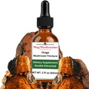 MagMushroom Chaga Mushroom Extract Liquid Tincture, Daily Supplement, Double Extracted for maximum Potency, 2 Fl. oz., 60 Günlük doz