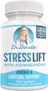 Stres Asansör | En İyi Ashwagandha Supplement - 5 in 1 Organik Stres Yardımı, Adrenal Destek, Joy, Mood & Thyroid Desteği | Rahat The Mind, Boost Mood, Relieve Stress 120 Vegan Capsules