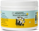 Probiyotikler, Prebiyotikler, & Digestive Enzymes for Dogs| Sınırlı Malzemeler| Digestive Support |Allergy Relief |Immune Support| Azaltılar Inflammation| Diarrhea & Gas Relief (150g), White