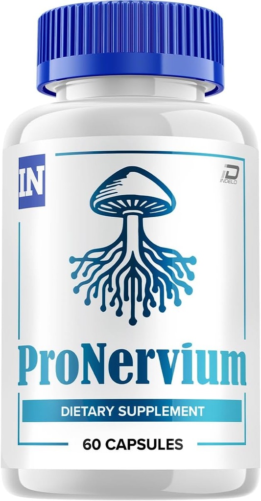 Χάπια υποστήριξης υγείας Pronervium Nerve, Pronervium Reviews, Pronervium Nootropic Advanced Formula, Pronervium All Natural Focus Supplement, Pronervium Brain Support Reviews (1 Συσκευασία - 60 κάψουλες)