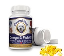 Benson'un Cats & Small Dogs için en iyi Omega 3 Balık yağı - 200 Softgels 500 mg - % 43 daha fazla Omega 3 Fatty Asits Than Salmon Oil - 100% Pure, Non-GMO, Natural Pet Food Dog Fish Oil Supplements