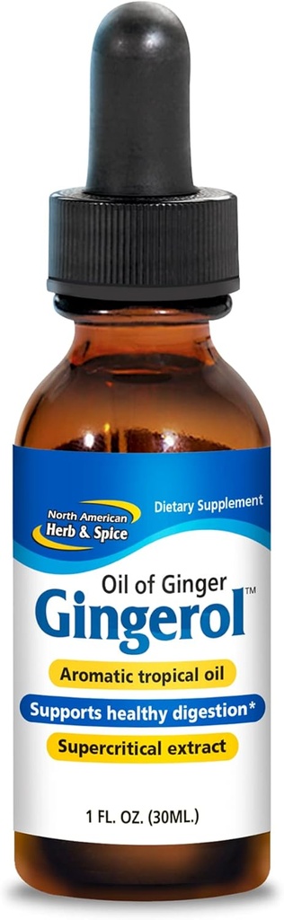 Kuzey Amerika Herb ve Spice, Gingerol, Ginger, 1-Ounce