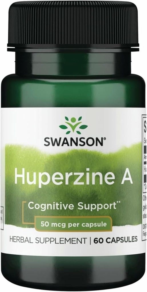 Swanson Huperzine A 50 mcg 60 κάψουλες