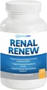 Renal Renew: Advanced Kidney Cleanse Detox & Tamir Kidney Support Supplement. Smart Kidney Supplement Rejuvenates Kidney Health 120 Caps