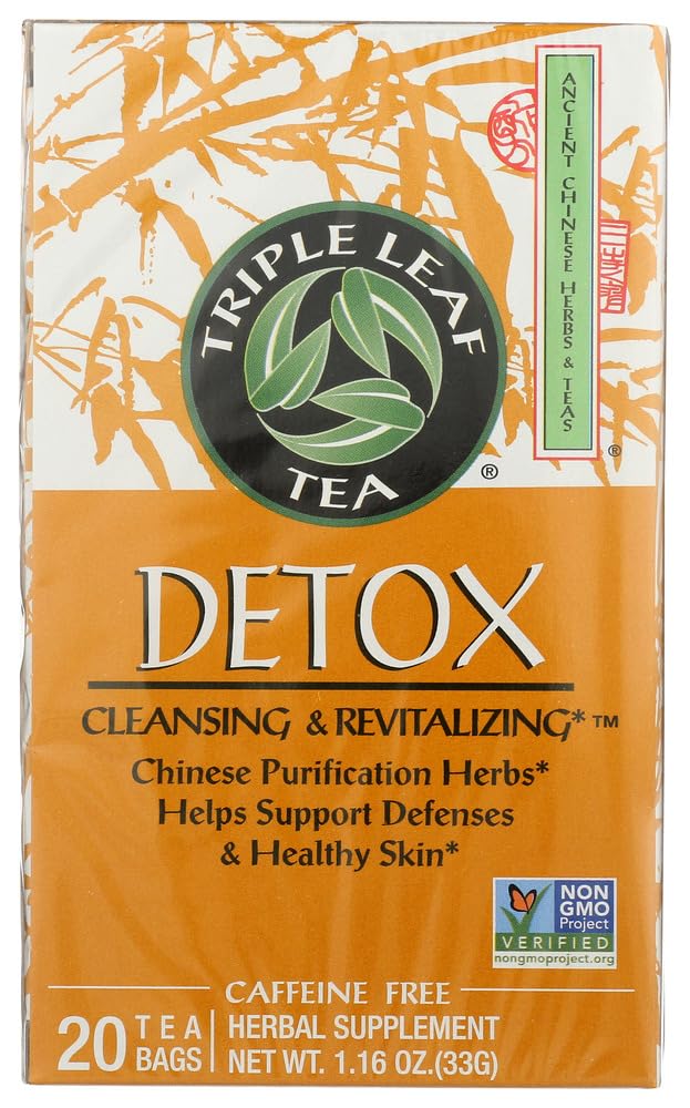 Triple Leaf Detox Çay - 20 çanta (Pack of 2)