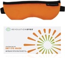 Revolutioneyes Heated Eye Compress - Moist Heat for Dry Eye Relief, Washable, Reusable & Microwaveable Hot Eye Mask for MGD, Blepharitis Dry Eye & Styes with Sterileyes Protection