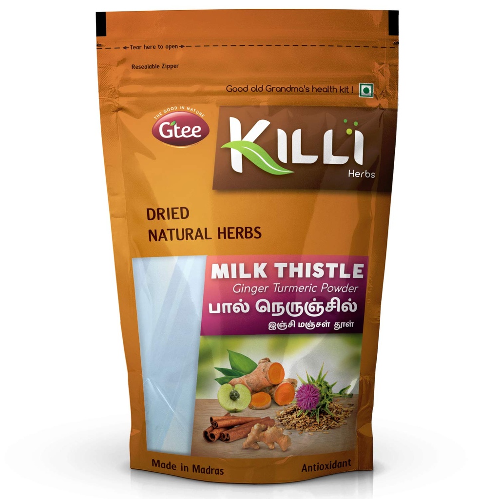 KILLI Süt Butle Ginger Turmeric Cinnamon Amla Toz, 100g