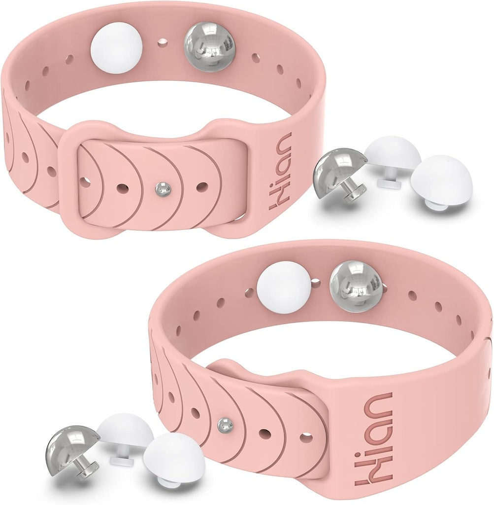 Hareket Hastalığı Bands Deniz Hastalığı Bilek Bantlar Acubas Nausea Bileband /, Doğal Nausea Headaches,Insomnia,Anxiety,Sleep Aid, Morning Hastaness,Motion Hastalığı (1Pair Pink Sand
