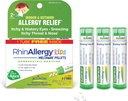Boiron RhinAllergy Kids Ultrasonik Sneezing, Runny Nose ve Itchy Eyes veya Throat - Count 3 (240 Pellets)