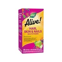 Doğanın Yolu Alive! Saç, Skin & Nails Biotin ve Collagen ile Çokvitamin, 60 Softgels