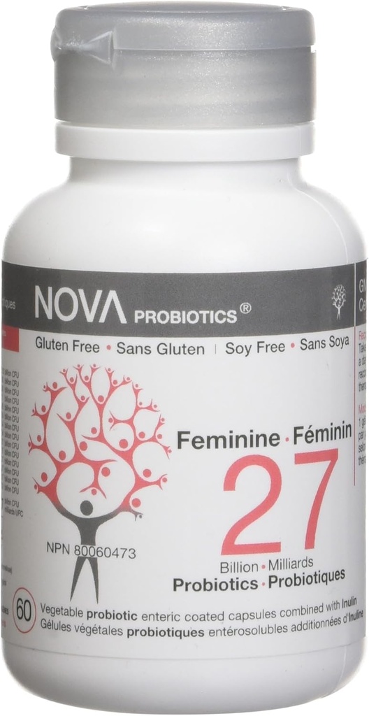 Nova Probiyotiks Feminine 27 Milyar 60 Vcaps