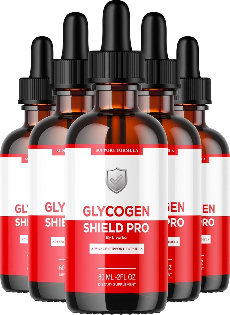 (5 πακέτο) Glycogen Shield υπέρ - Glycogen Shield Pro σταγόνες, GlycogenShield Pro σταγόνες, GlycogenShield υπέρ υποστήριξη, Glycogen Shield υπέρ υποστήριξη, Glycogen Shield Pro συμπλήρωμα, 5 μπουκάλια για 150 ημέρες