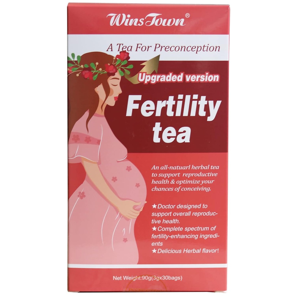 Kadın Preconception, Destekler Ovulation, Conception & Hormonal Denge, 30 Çay Çanta Çanta