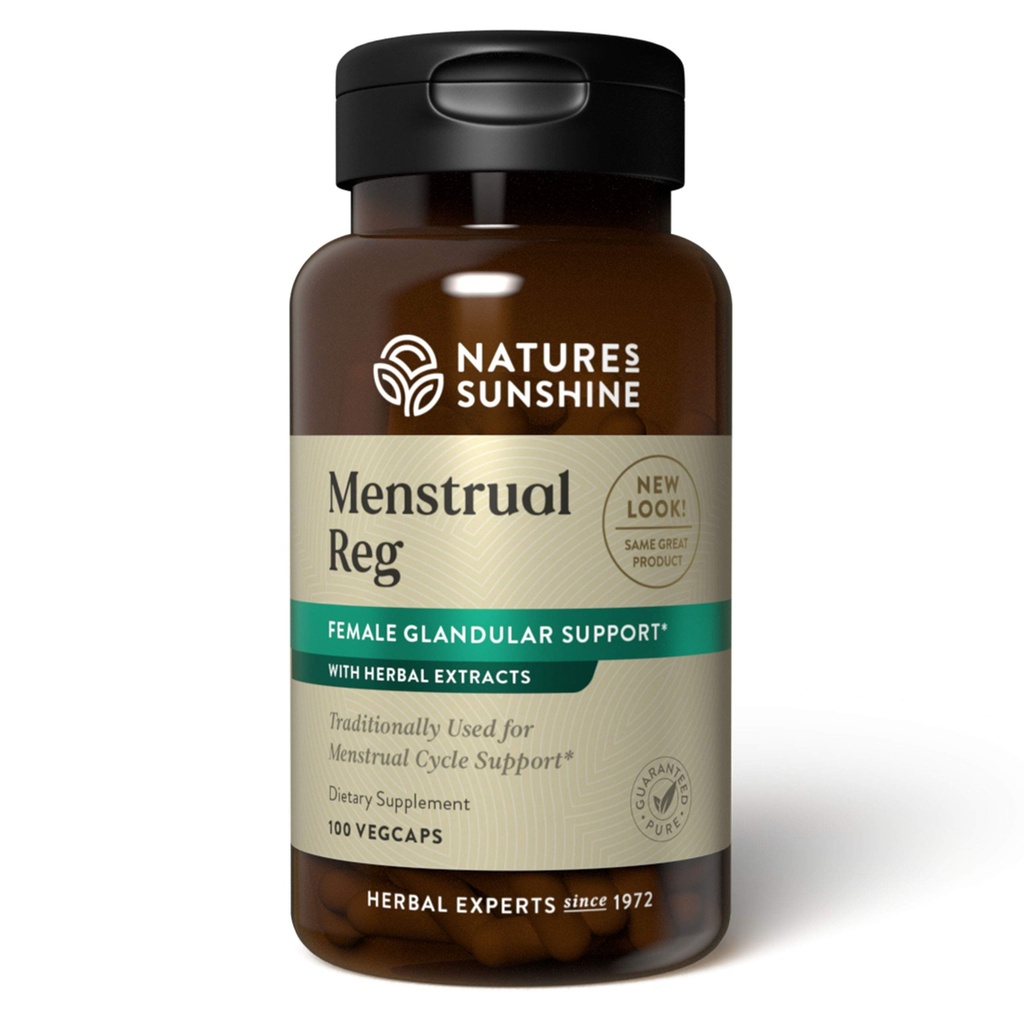 Nature's Sunshine Menstrual Reg, 100 κάψουλες, Kosher 