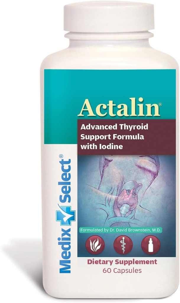 Actalin Thyroid συμπλήρωμα (90 Ημέρα προσφοράς)
