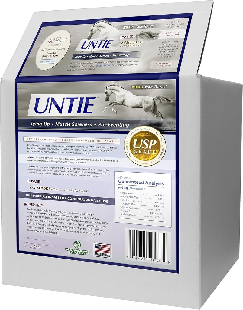 Atlar için - Inflammatory, Kas ve Ortak Destek -% 100 Absorbable (25 lbs.)