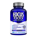 Focus Factor Brain Supplement Multivitamin Βελτιώνει τη μνήμη και την σαφήνεια Ενίσχυση της συγκέντρωσης Neuro Energy Learning Λόγος για άνδρες και γυναίκες 180 δισκία