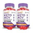 Justified Laboratories (2 Pack Turbo Ripped DW ACV Gummies Extreme 2000MG Turbo Ripped Keto Gummies Apple Cider Vinegar Formulated with Pomegranate Beet Juice B12 Vegan Non GMO 120 Gummys