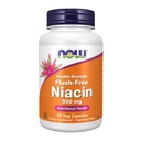 Şimdi Gıdalar Tamamlıyor, Niacin (Vitamin B-3) 500 mg, Flush-Free, Double Strength, Beslenme Sağlığı, 90 Veg Capsules