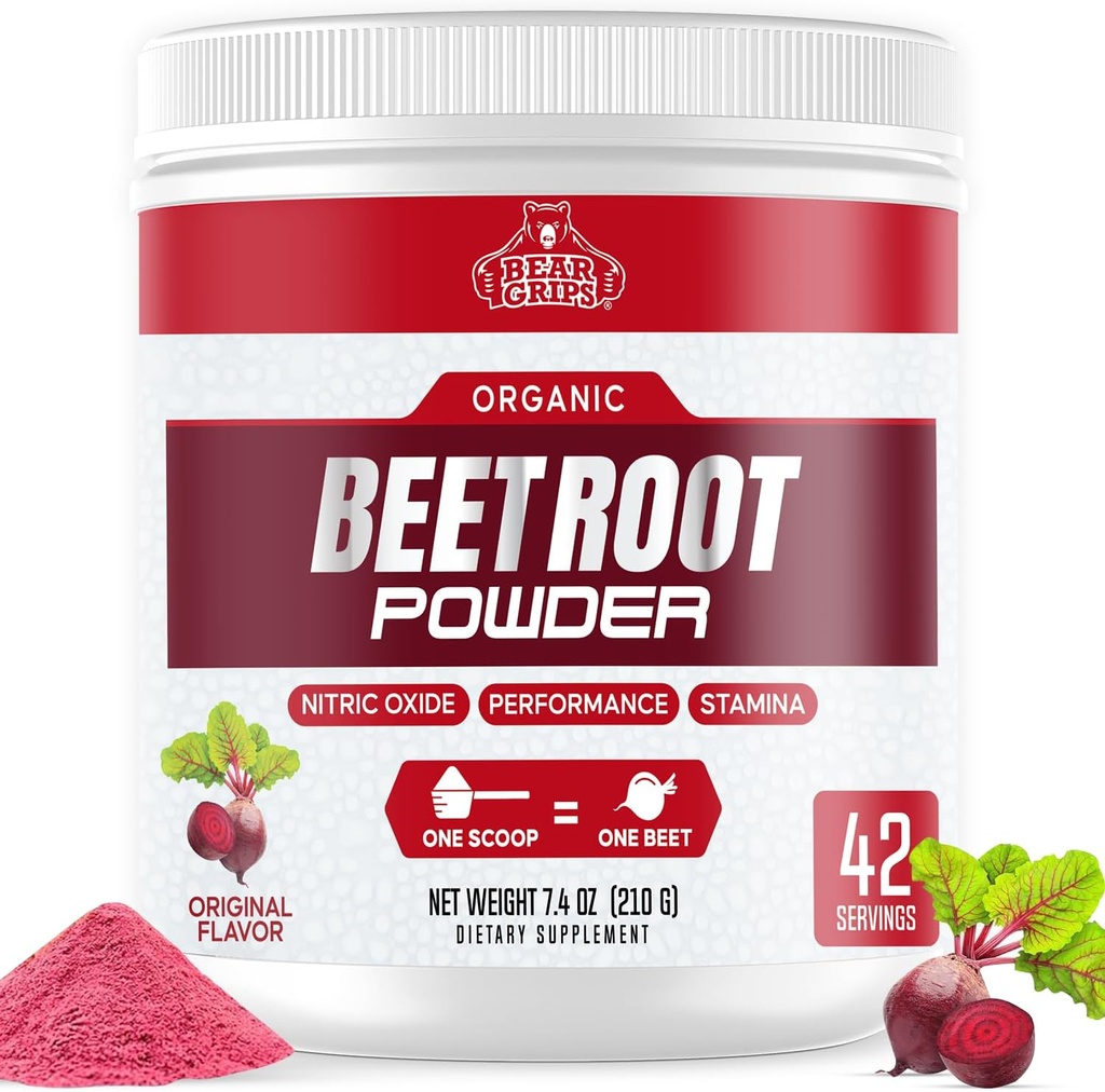 Organik Arıt Kök Toz - Nitrik Çimento Supplement Super Food Beets Supplements, Beet Toz Organik Yüksek Kan Baskı Supplements, Yüksek Kan Basınç Desteği ve Kalp Sağlığı Desteği için Beets