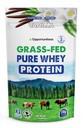 Opportuniteas Grass Fed Whey Protein Toz Yoğunluğu - Vanilla - Pure Protein Supplement - GMO, Hormon Free & Gluten Free - 1lb