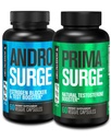 Jacked Factory testosteron ATM for Men | Estrogen Blocker with Tongkat Ali - Androsurge Anti-Estrogen + Primasurge Natural Test ATM - Kas Büyümesi için, Vitality, Energy, 30 Day Supply