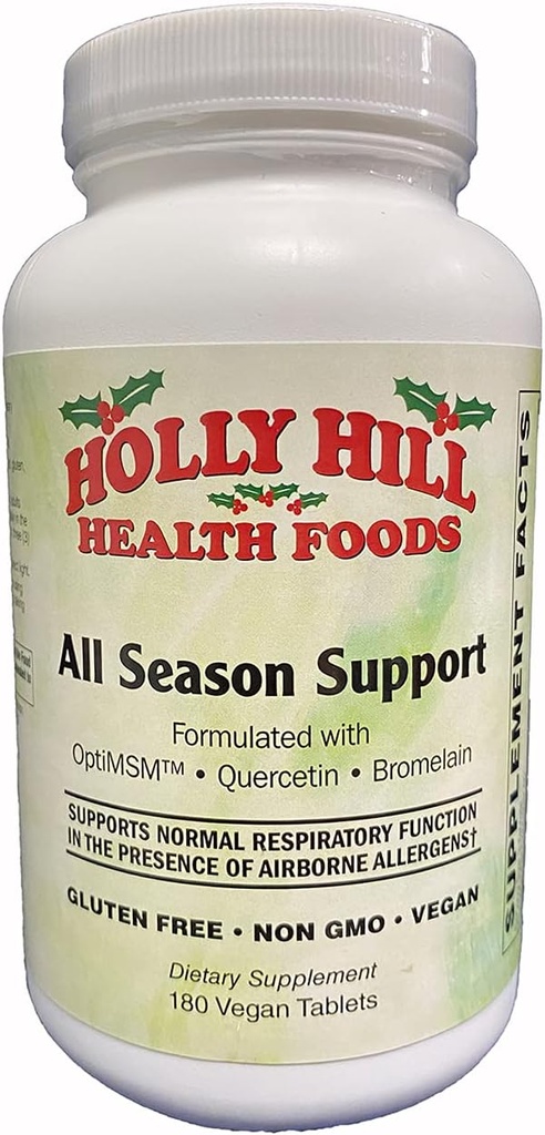 Holly Hill Health Foods All Season Support (Formerly Aller-7), 180 Vegan Tablet
