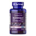 Puritan's Pride Premium Resveratrol Youth GuardTM 250mg, Συμπλήρωμα διατροφής για το ανοσοποιητικό σύστημα, αντιοξειδωτικό, Μεταβολισμός ζάχαρης, ροή αίματος και υποστήριξη αγγειακής λειτουργίας, 60 Softgels ταχείας απελευθέρωσης