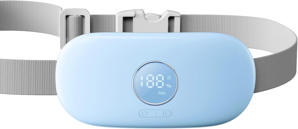 Gaiatop Portreatif Isıtma Pad for Period Cramps, 5000mAh Jeneratör Battery, 2H Timer, 3 Heat Levels and 6 Masaj Modes for Menstrual Relief Period Pain, Back or Belly Cordless Kemer for Women Girls Girls Girls Girls