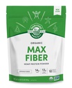 Manitoba Harvest Hemp Evet Organik Max Fiber Protein Tozu, Unsweetened, 32oz, 13g Protein ve 2.5g Omegas 3 &6 hizmet başına, Keto-Friendly, Preservatif Ücretsiz, Ambalaj Vary