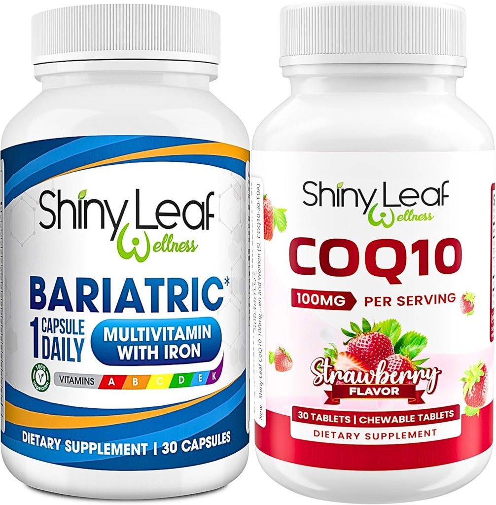 Demir One Capsule Per Day ve CoQ10 100mg Kadın ve Erkekler için Beyin Sağlığı ve Enerji Yönetimi için Çokvitamin - 1 Ay Supply Management