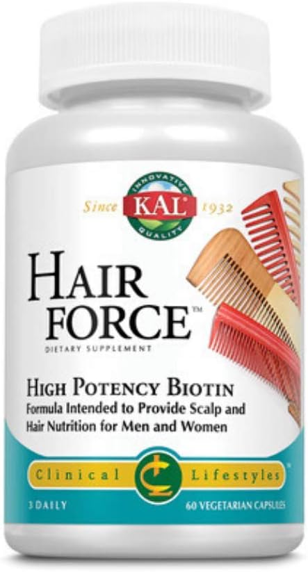 KAL Hair Force, Veg Cap (Btl-Plastik) | 60ct