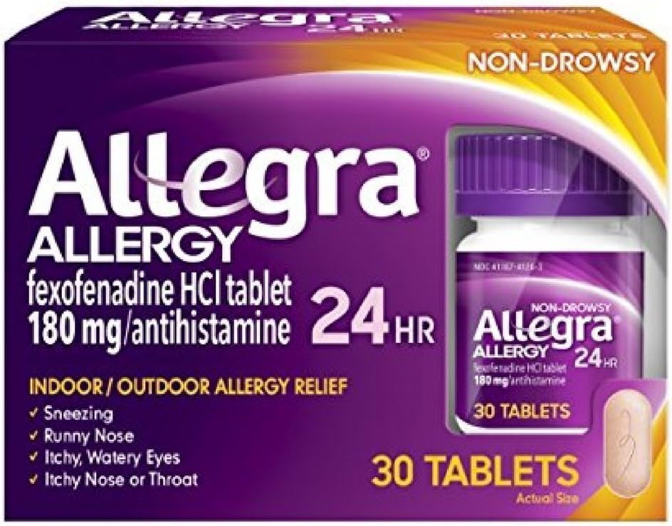 Allegra 24 Saat Antivirüs Tabletleri 30 Tablet (Pack of 2)