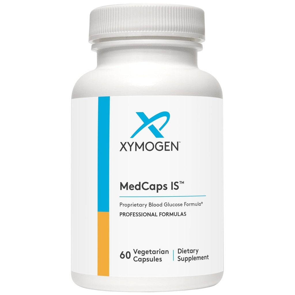 XYMOGEN MedCaps – Herbal + Nutrient Support for Metabolic Health - Chromium, Biotin, Niacin, Thiamin, Valvedium, Fenugreek Ekstraksiyon, Bitter Gourd Extract, Gymnema 5:1 Ekstraksiyon (60 Capsules)