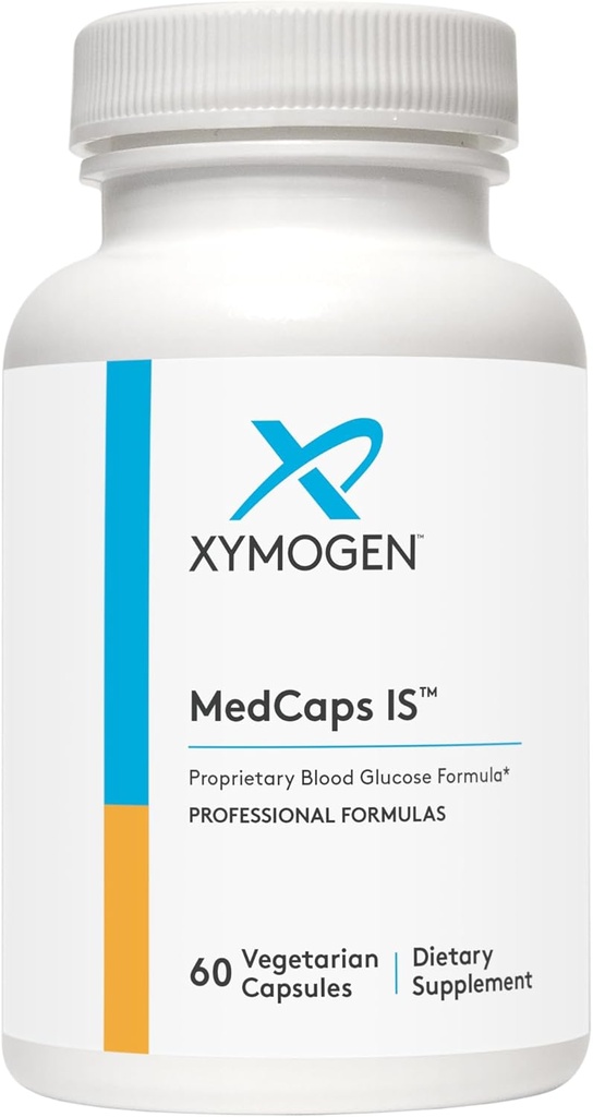 XYMOGEN MedCaps – Herbal + Nutrient Support for Metabolic Health - Chromium, Biotin, Niacin, Thiamin, Valvedium, Fenugreek Ekstraksiyon, Bitter Gourd Extract, Gymnema 5:1 Ekstraksiyon (60 Capsules)