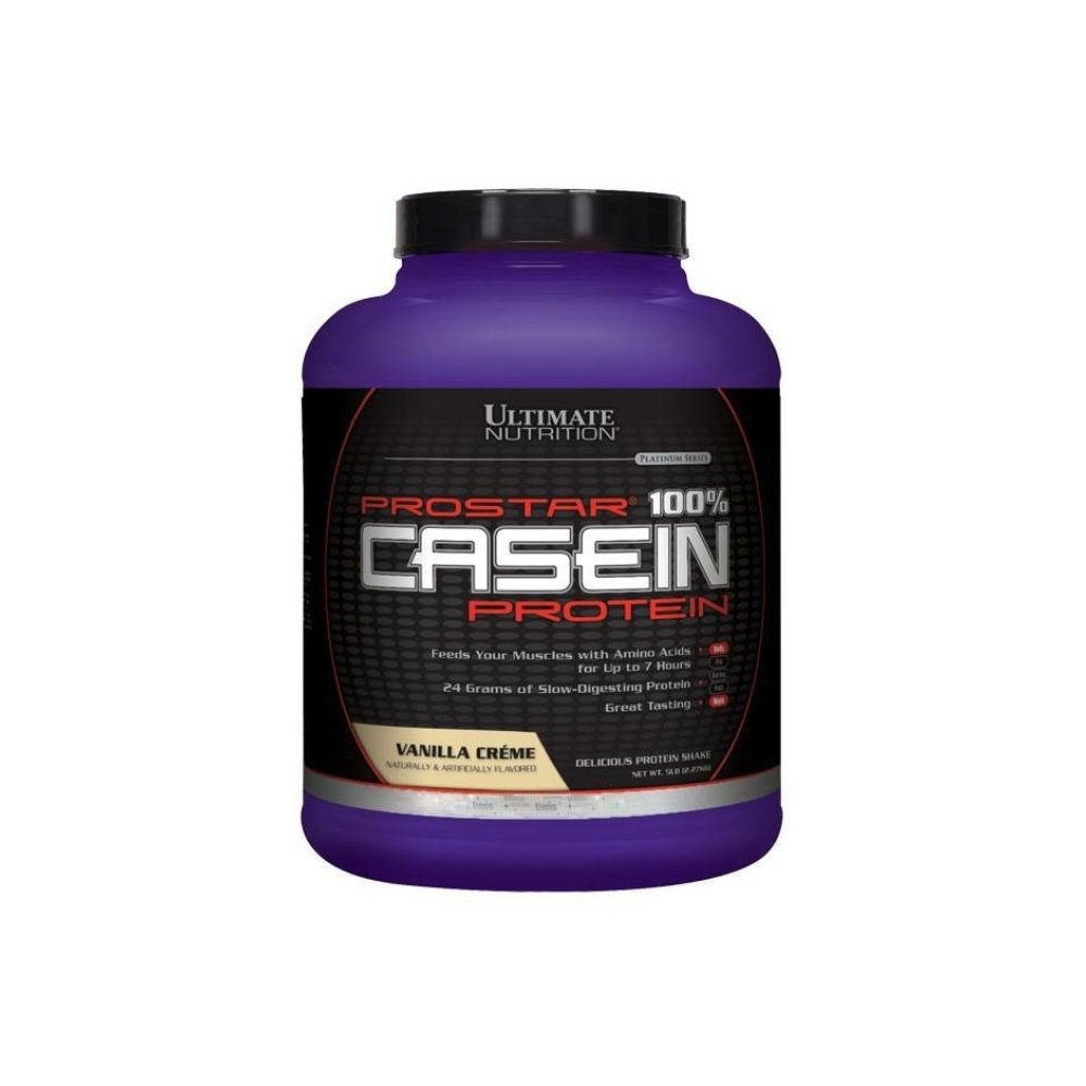 Ultimate Beslenme Prostar Micellar Casein Protein Toz 24 Protein Gramleri, EAAS 9.9 Grams ve BCAAS-69 Hizmetleri,Vanilla Toz,5 Pounds