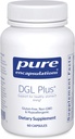 Pure Encapsulations DGL Plus - Erkekler ve Kadınlar için Gut Health Supplements - Marshmallow Root, Aloe Vera Extract & Slippery Elm Bark - Non-GMO & Vegan - 60 Capsules
