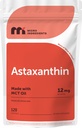 Astaxanthin 12 mg, 120 Softgels, 4 Ay Supply | Premium Astaxanthin Antioksi Supplements | Fresh Microalgae Source | Supports Eye, Joint, Internal Circulation, Skin Health & Natural Tanning