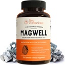 Canlı Bilinçli Magwell Magnezyum çinko & Vitamin D3 - Magnezyum Glycinate, Malate, & Citrate - Kadınlar ve Erkekler için Triple Supplement - Sleep, Bone, Heart, Immune Support - 120 Caps