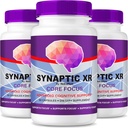 NutraRize (Üç Synaptic XR'nin paketi – Günlük Destek Kapsülleri Focus, Sharpness ve Her Gün Performansı için Dengeli Bir Maske (180 Capsules)