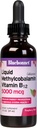 Bluebonnet Sıvı Mekobalamin Vitamin B12 5000 mcg Active Coenzyme Form of Vitamin B 12 Liquid Drops Energy Supplement for Women & Men - Vegan, Gluten-Free - Raspberry Flavor - 2 Fl Oz Oz