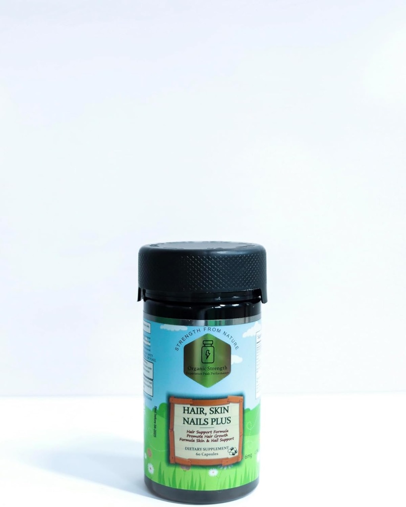 Μαλλιά, δέρμα, νύχια Plus κάψουλες: Ξεκλειδώστε τη φυσική ομορφιά σας από μέσα! 5000mcg της βιοτίνης, βιταμίνης Β1, B6, A, C, D, E, Folate 1467 mcg, βιταμίνη Β12 500% της ημερήσιας πρόσληψης (60 Count)