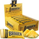 Braven Bar Pineapple Energy Bars (1.59 oz, 20'nin Paketi) – 5g Protein ile Enerji Chews – Koşu, Yürüyüş ve Spor için Enerji Atıştırıcıları – Sustained Enerji için Daha İyi Atlar