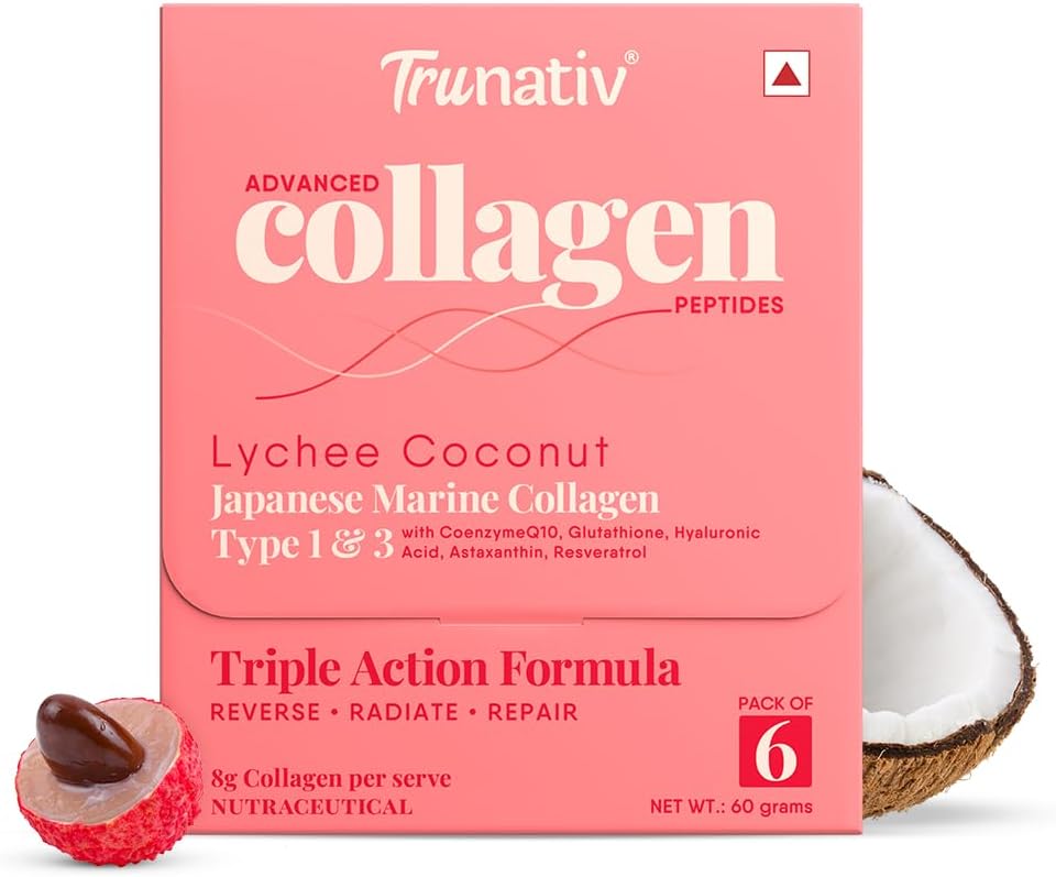 Gelişmiş Japon Deniz Collagen Toz |Type 1 ve 3 | Kadın ve Erkekler için Hyaluronik Asit | Destekler Skin Glow, Saç Büyümesi ve Nail Güçlü