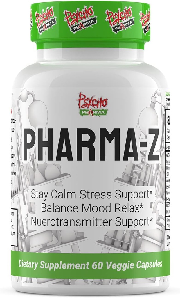 PHARMA Z (GABA 750mg) Χαρούμενο Χάπι της Φύσης, χρησιμοποιείται για να ανακουφίσει το άγχος και να βελτιώσει τη γνωστική λειτουργία με μια αίσθηση του “Feel-Good!