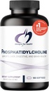 Σχέδια για την υγεία Phosphatidylcholine Softgels - Phosphatidyl Choline Supplement from Soy Lecithin to Support Liver + Brain Health (180 Softgels)